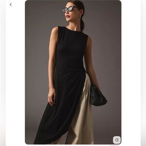 Lea & Viola asymmetrical Draped Tunic l Anthropologie